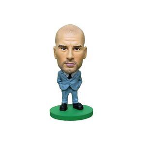 Manchester City FC Pep Guardiola SoccerStarz Football Figurine / Gray/Black